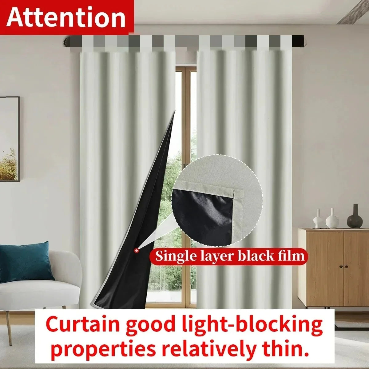 Cortina Blackout 100% - Escuridão com Elegância
