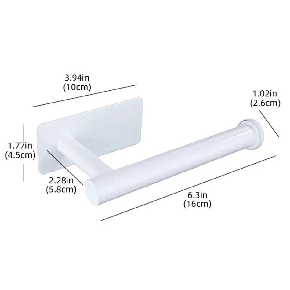 Suporte de Papel Higiênico em Aço Inoxidável